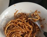 A picture of step 4 of Besan ki Mithi Sev.