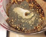 A picture of step 5 of Hot and Sour Soup.