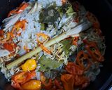 Foto langkah ke 4 dari resep Nasi Liwet Magic Com.