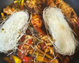 Foto del paso 6 de la receta: Bogavante con fideos de arroz y verduras