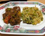 A picture of step 12 of Green Peas Pulao.