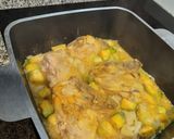 Foto del paso 7 de la receta: Pollo al curry con zapallitos y cebolla