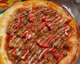 Foto langkah ke 23 dari resep Pizza ayam cincang paprika homemade.