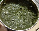 A picture of step 2 of Mint sauce.