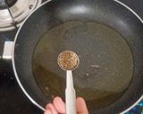 A picture of step 1 of Dry Green onion Besan Recipe.
