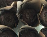 A picture of step 7 of Double Chocolate Muffins.