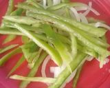 Foto del paso 1 de la receta: Revuelto de acelga y morrón verde