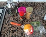 Foto del paso 1 de la receta Garbazos coloridos con mucho sabor
