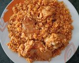 Foto del paso 10 de la receta Contra muslos de pollo con arroz