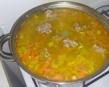 Pas rețetă Ciorbă (galbenă) de perișoare cu carne de vită 2 fotografie