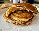 Pas rețetă Pancakes cu Nutella 6 fotografie