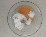 A picture of step 3 of Aamrakhand/ Mango Shrikhand.