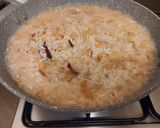 A picture of step 4 of Chana pulao.