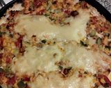 Foto del paso 4 de la receta: Tarta de pollo y verduras con base sin harina