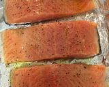 A picture of step 4 of Hennessy Honey Salmon.