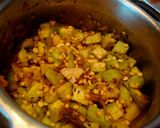 A picture of step 4 of Ridge Gourd Masala Chana Dal.
