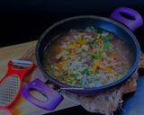 A picture of step 6 of Minestrone Soup.