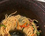 A picture of step 5 of Beef stirfry pasta | spaghetti.