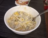 A picture of step 10 of Pumpkin or squash fettuccine.