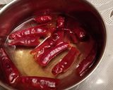 A picture of step 1 of Kashmiri dum aloo.
