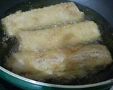 Foto langkah ke 8 dari resep Roti goreng isi pisang cokelat.