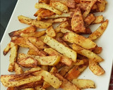 Foto del paso 3 de la receta: Hamburguesa de pollo y zanahoria con patatas fritas y tomate