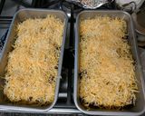 A picture of step 12 of Cheesy Potato Mushroom Burger Bake.