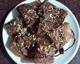 A picture of step 6 of Chocolate dosa.