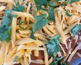 A picture of step 6 of Potato Enchiladas 🥔🌶️.