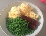 A picture of step 7 of Easy cheesy mashed potato with spring onions.