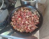Foto del paso 1 de la receta: Pastel de carne mixto de papas y boniato🥔🍠🥩