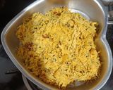 A picture of step 6 of Vermicelli Dhokla.