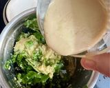 A picture of step 2 of Mediterranean Green Goddess Hummus.
