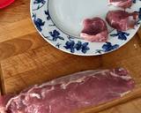 Foto del paso 1 de la receta Solomillo de cerdo con salsa de setas al oporto