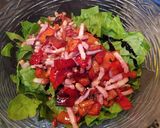 Foto del paso 4 de la receta: Ensalada de espinacas con bacon