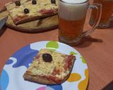 Foto del paso 8 de la receta: Pizza de harina integral con paciencia..