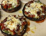รูปขั้นตอนการทำที่ 10 ของ Stuffed Portobello Mushrooms (เห็ดยัดไส้เบคอนชีส)