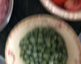 A picture of step 1 of Keema muttar.