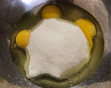 Foto del paso 1 de la receta: Bizcochuelo marmolado 🍫