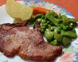 Foto del paso 4 de la receta: Chuleta de Sajonia especiada, en Airfryer, con verduras