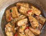 Foto langkah ke 4 dari resep Tahu kuah saus tiram.