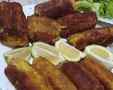 صورة لخطوة 4 من وصفة كروكات بطاطا محشية بالفرماج 😍😋❤