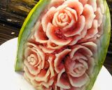 عکس مرحله 3 از دستور هندوانه شب يلدا🍉✨💙