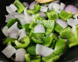 A picture of step 4 of Dhaba Style Kadhai Paneer With Tandoori Roti.