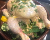 Foto del paso 3 de la receta: Pollo a la hierbabuena