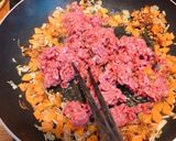 A picture of step 4 of Spaghetti with Bolognese Meat Sauce.