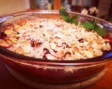 Foto del paso 5 de la receta: Ciruelas moradas con crumble de copos de avena y almendras