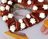 Une image de l'étape 8 de Gâteau croquant coeur chocolat saint Valentin #cuisineravecamour.
