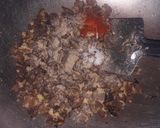 A picture of step 3 of Chana jor.