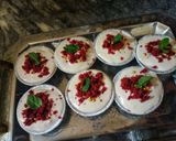 A picture of step 17 of Creamy red velvet cupcakes (without oven).